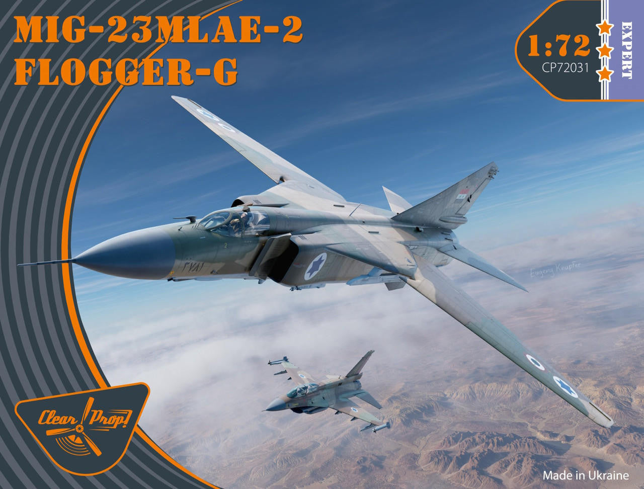 Clear Prop Models 1/72 MiG-23 MLAE-2 Flogger-G Expert Kit 72031